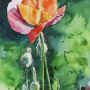 einfach schön. Aquarell (2020). Privatbesitz