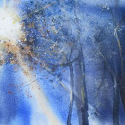 Lebenslicht. Aquarell (2022). Privatbesitz