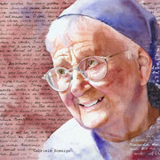 amazing grace. Aquarell (2013). Unverkäuflich