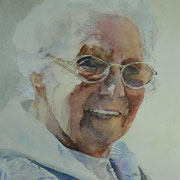 Lotte. Aquarell (2011). Privatbesitz