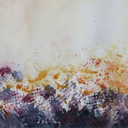 Du verwandelst meine Klage in einen Freudentanz. Aquarell (2018). Erhältlich