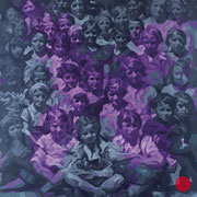 adam bota, "gruppe 1", 2020, 170 x 150 cm, oil on canvas – erlas galerie