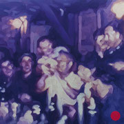 adam bota, "trinkspruch", 2020, 80 x 100 cm, oil on canvas – erlas galerie
