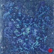 adam bota, " figuren-konstellations-ermittlungs-protokoll-3", 2020, 150 x 125 cm, öl oil on canvas – erlas galerie