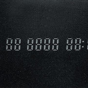 arnold reinthaler, "digitally aged", 2003, 41 x 68 x 3 cm, no. 3/3, engraving/black granite – erlas galerie