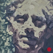 adam bota, "sonnenschauer", 2024, 50 x 40 cm, oil on canvas – erlas galerie