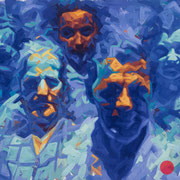 adam bota, "erbschleicher", 2015, 110 x 140 cm, oil on canvas – erlas galerie