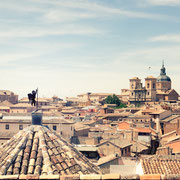 Panorámica desde habitación de hotel Carlos V
