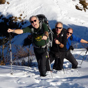 Affrontiamo la cresta per la Cima della Trosa