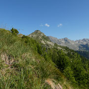 A sinistra il Piz de Molinera