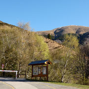 Posteggio sotto l'Alpe Rompiago 1130 m