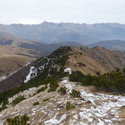 Discesa al Passo di Fojorina