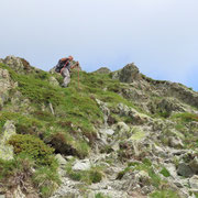 Ripida discesa al Passo San Jorio