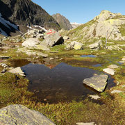 A 2439 m deviazione per il Passo della Novena