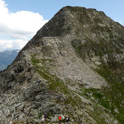 Bocchetta Alta Burasca Est 2556 m e Piz de Trescolmen