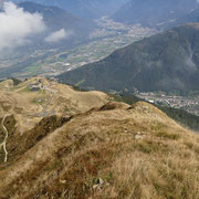 Discesa in cresta