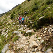 Discesa all'Alpe di Gasgèrn