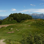Verso il Monte Bigorio