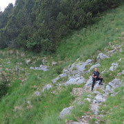 Sul sentiero che conduce al Passo San Jorio