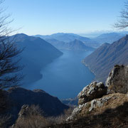 Panorama sul Lago di Lugano