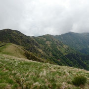 Verso il Passo d'Agario e Monte Magno