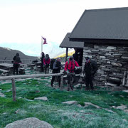 Partenza dalla Capanna Borgna 1911 m