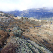 Discesa al Rifugio Garzonera