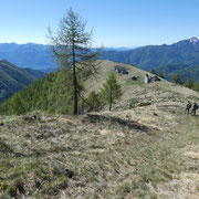 Salita da Pino al Passo della Maggia