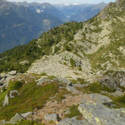 Scendo al Passo dei Laghetti