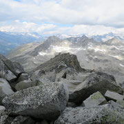 Vista dal Chüebodenhorn 3070 m