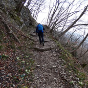 Salita verso Ciona