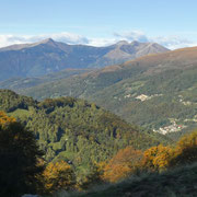 Panorama verso la Val Colla