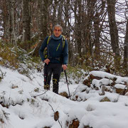 Discesa all'Oratorio (Rifugio) di Sant Anna