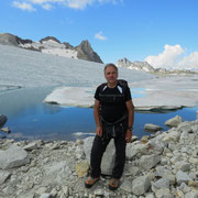 Chüebodengletscher e laghetto al Gerenpass 2671 m