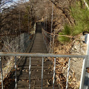 Ponte sospeso a Bolle 852 m