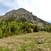 Poncione di Nara visto dall'Alpe Nara