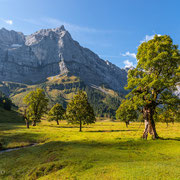 Der  wunderbare Große Ahornboden in Tirol