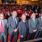 Juan Zalvide,  Harald zur Hausen, Juan José Casares Long e Jorge Mira