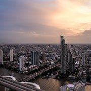 View over Bangkok Lebua rooftop bar (Herbert Rongen)