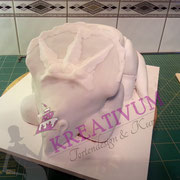 Dino Torte aus Fondant - Making of