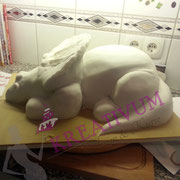 Dino Torte aus Fondant - Making of