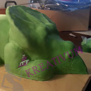 Dino Torte aus Fondant - Making of