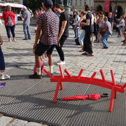 BANKEN von Eduard Habicher auf der Freyung