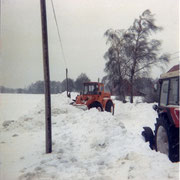 Schneesturm auf dem Schockland 1979