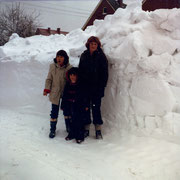 Schneesturm auf dem Schockland 1979