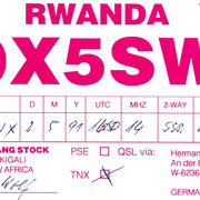 Rwanda (Rare DX 129th)