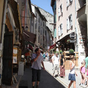 Briançone - eine wirklich hübsche Altstadt - aber furchtbar steil...!! Auch für die Fussgänger...