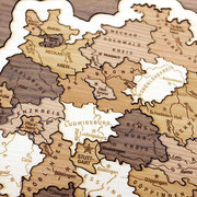 Bundesland 'Baden-Württemberg' (Detail-Ansicht)
