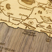 Insel Usedom  (Detail-Ansicht zur besseren Erkennbarkeit ohne Rahmen)