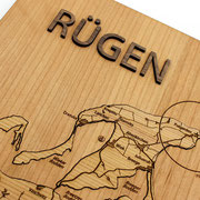 Insel Rügen (Detail-Ansicht zur besseren Erkennbarkeit ohne Rahmen)
